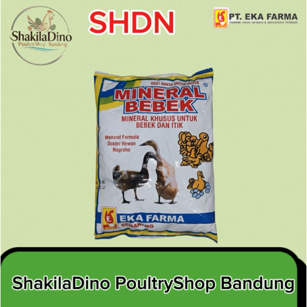 Mineral Bebek Eka Farma 1kg Suplemen Untuk Bebek Petelur