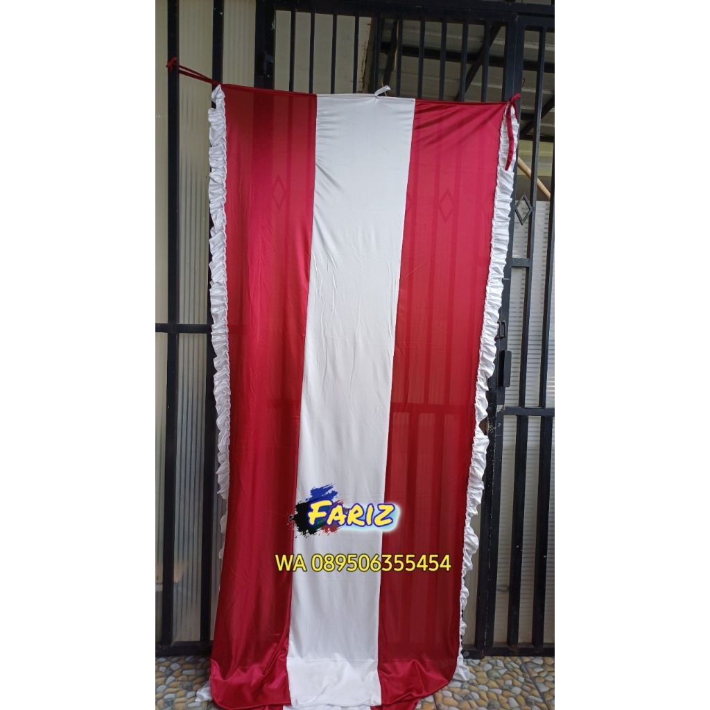 Bungkus tiang-tirai tiang tenda- penutup tiang tenda