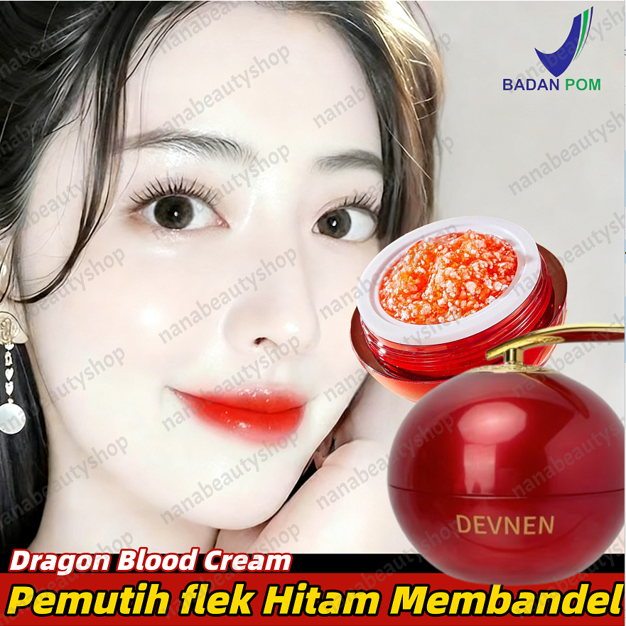 Dragon Blood Cream Penghilang Flek Hitam/ Kerutan Dragon Blood Cream 50g / Krim Wajah Glowing Skinca