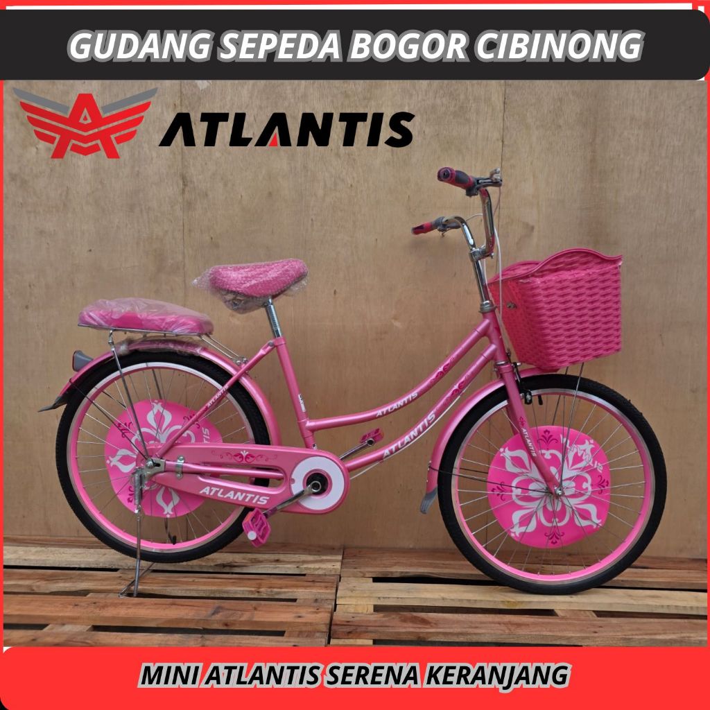 Sepeda Mini 20 Atlantis Serena Keranjang