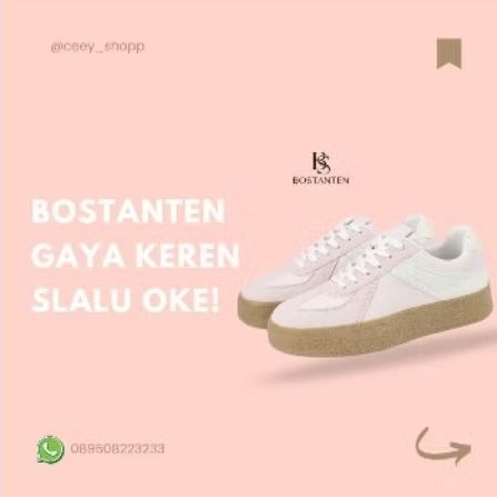 SEPATU BOSTANTEN PINK
