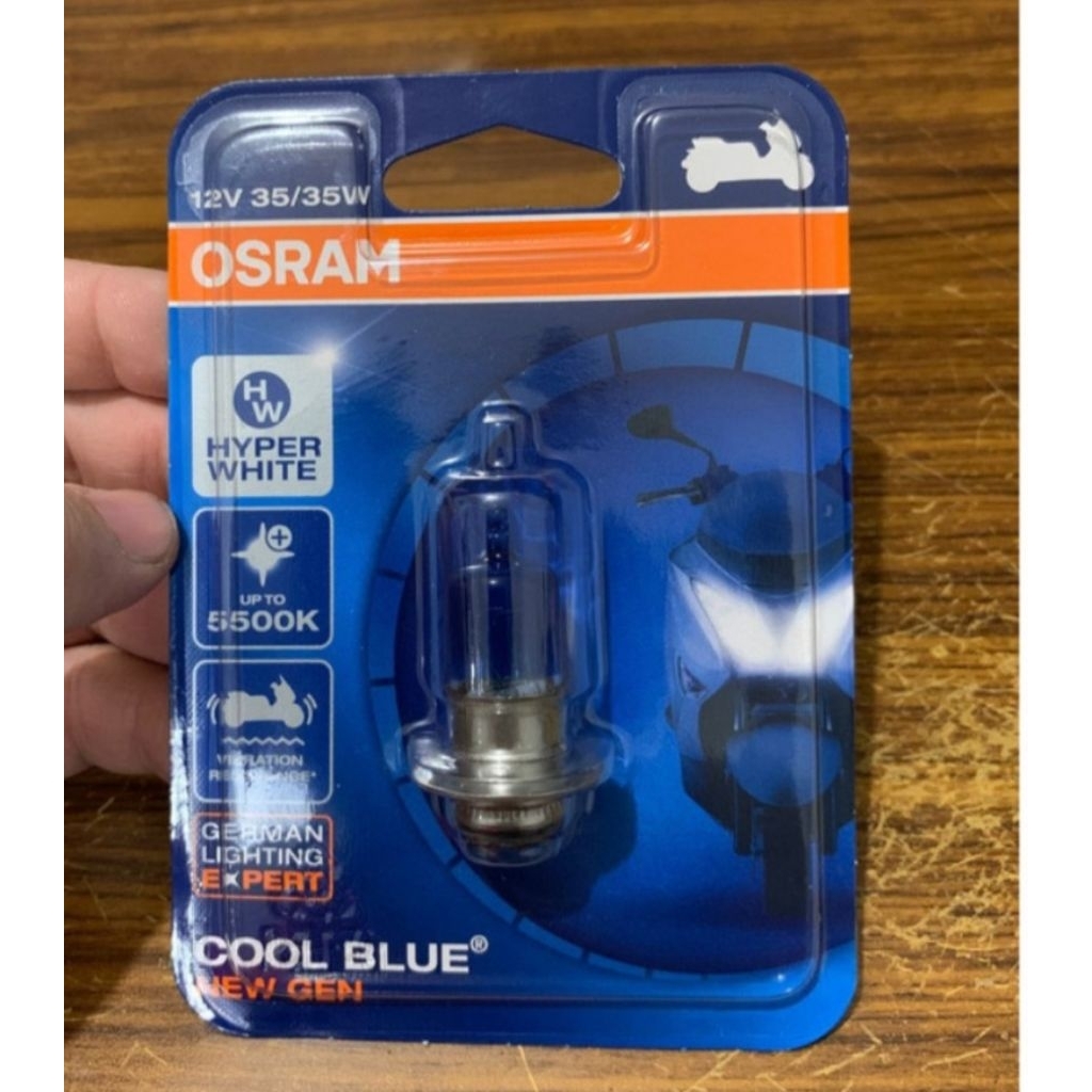 bohlam OSRAM original blue bebek bohlam OSRAM blue h6 lampu depan OSRAM bohlam depan osram