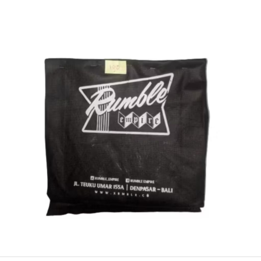 PROMO KAOS RUMBLE BUNDLING 3 IN 1 / RMBL / ORIGINAL / TS LGGTR BK