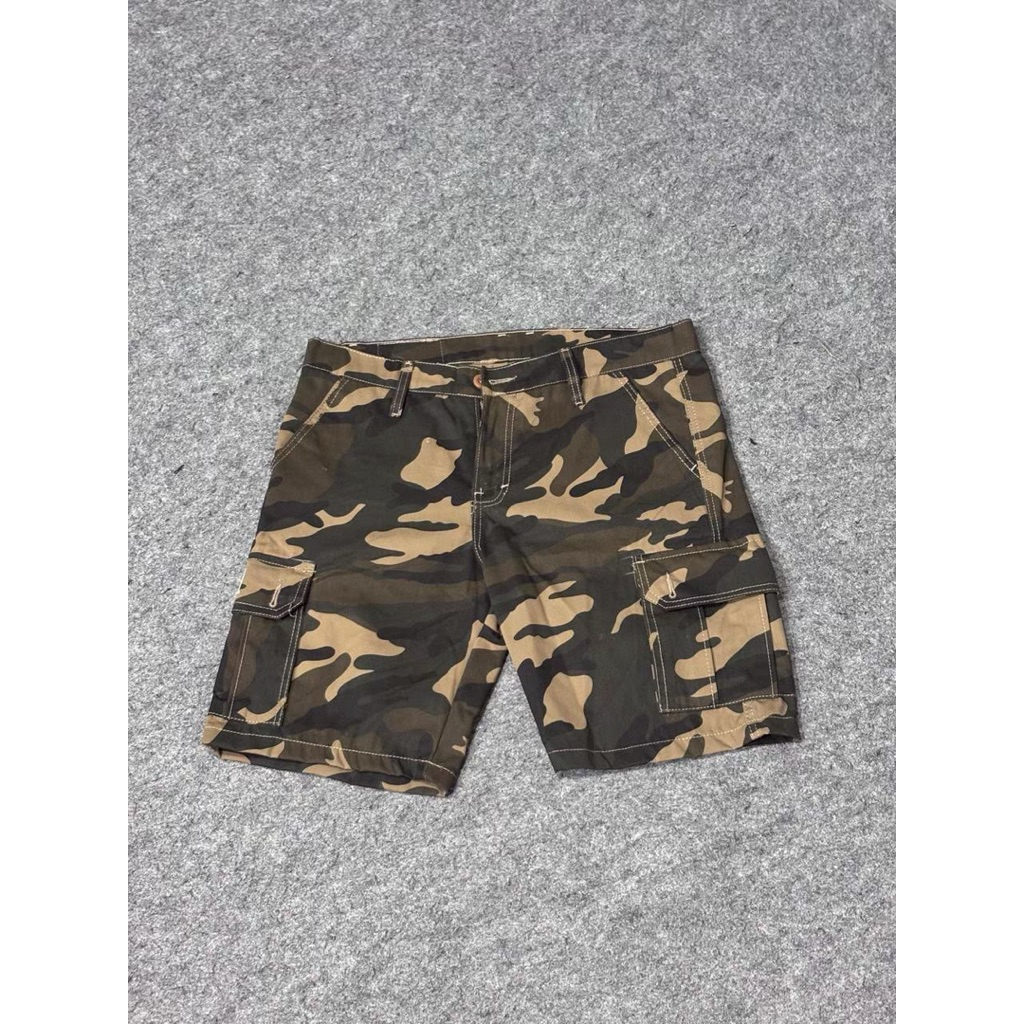 Celana Pendek Loreng Pria / Celana Pendek Pria motif loreng