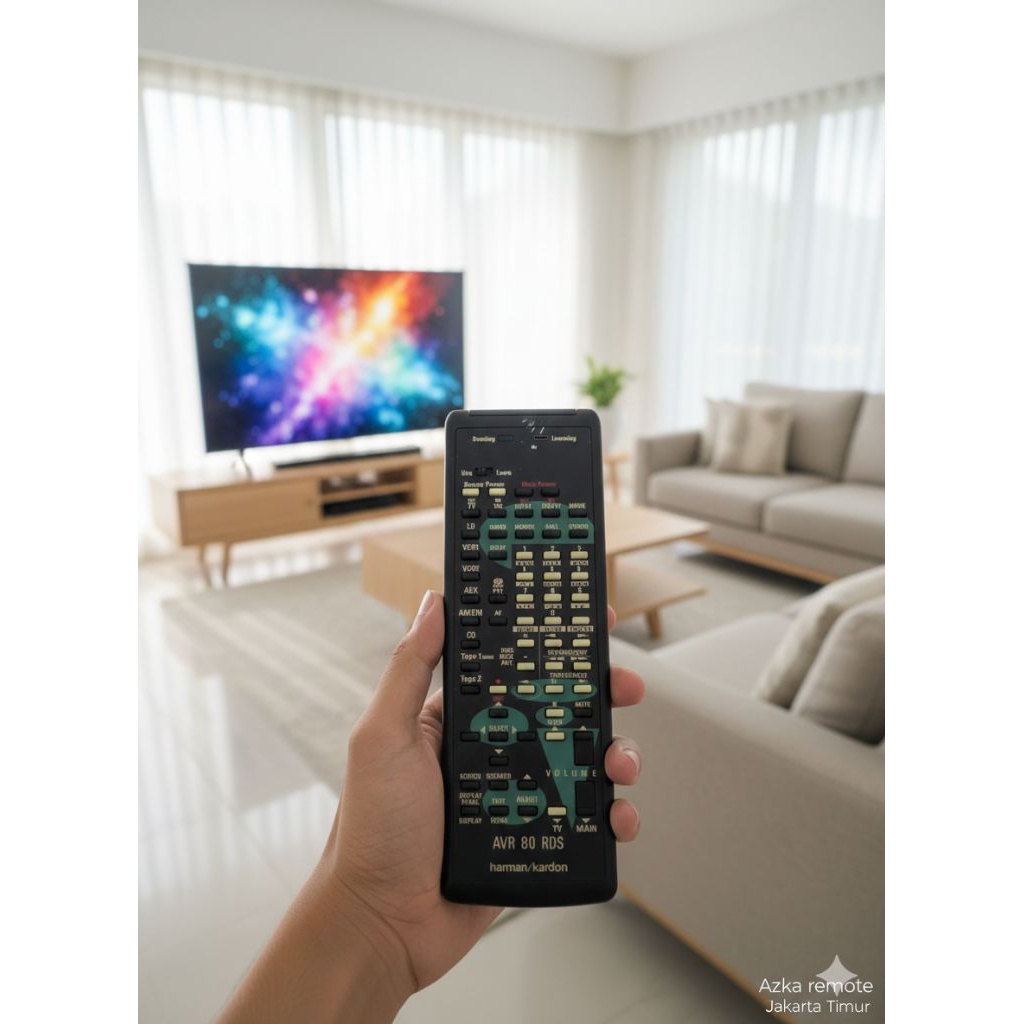 REMOTE REMOT AMPLIFIER HARMAN KARDON AVR 80 RDS ORIGINAL ASLI NCE