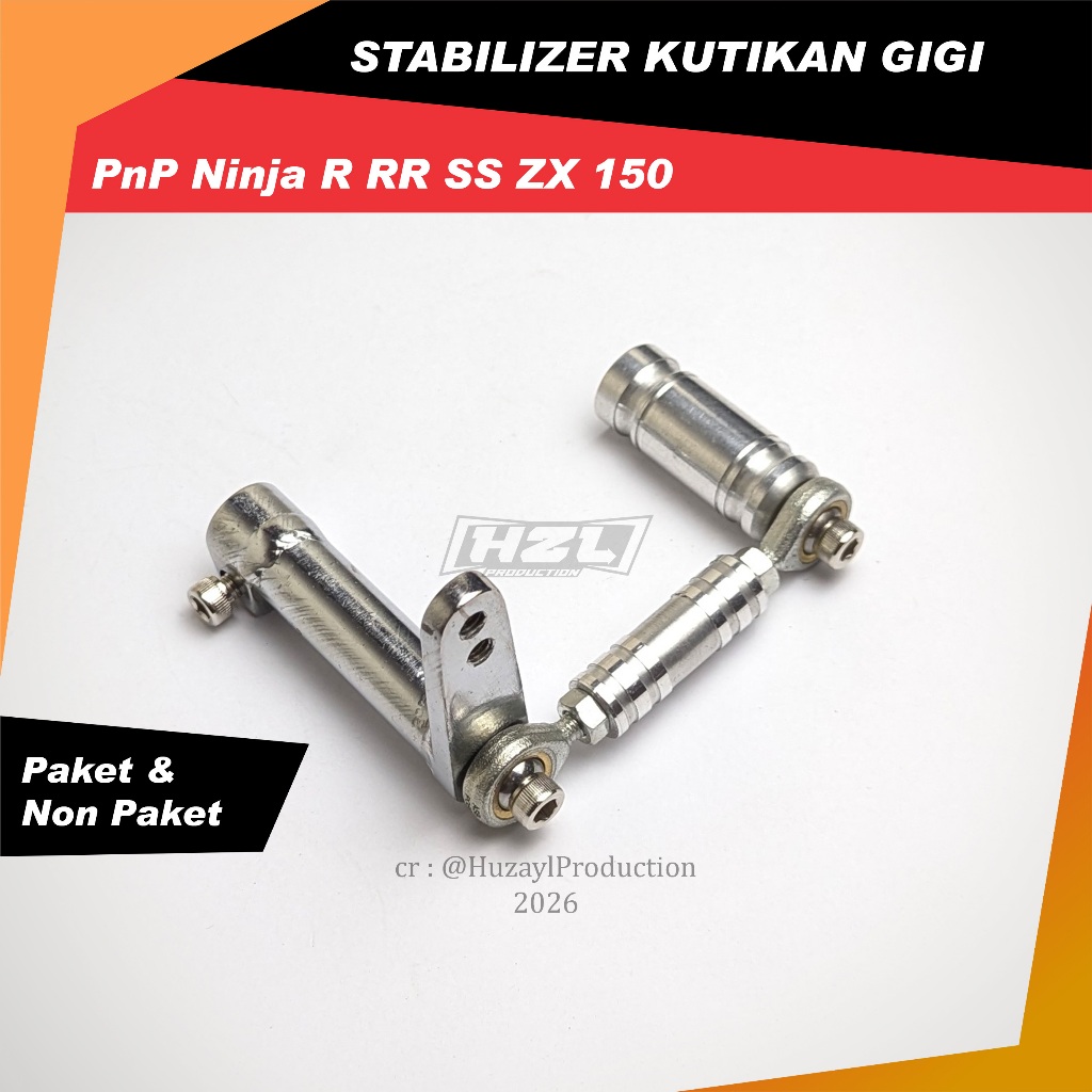 Stabilizer Kutikan Gigi Footstep Underbone BPro Ninja R RR SS ZX 150 Ninja 2 Tak