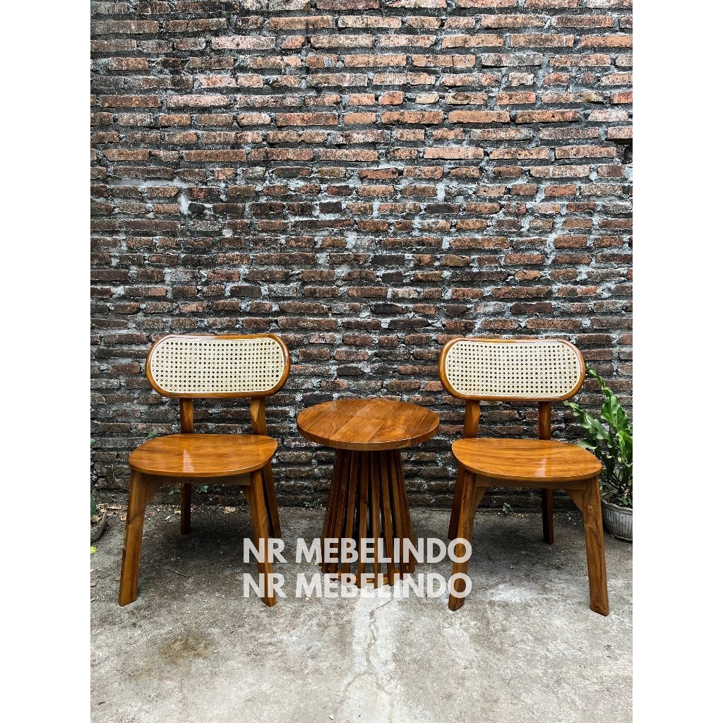 Kursi Teras Rotan Jati Set Teras Rotan Minimalis Jati Kursi Cafe Rotan Jati Teras Minimalis Rotan Ja