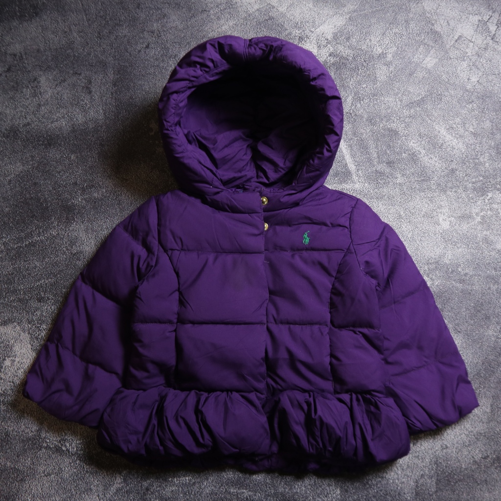 JAKET POLO RL GOOSE DOWN PUFFER BULU ANGSA KIDS WINTER AN199 SIZE ANAK 100 110