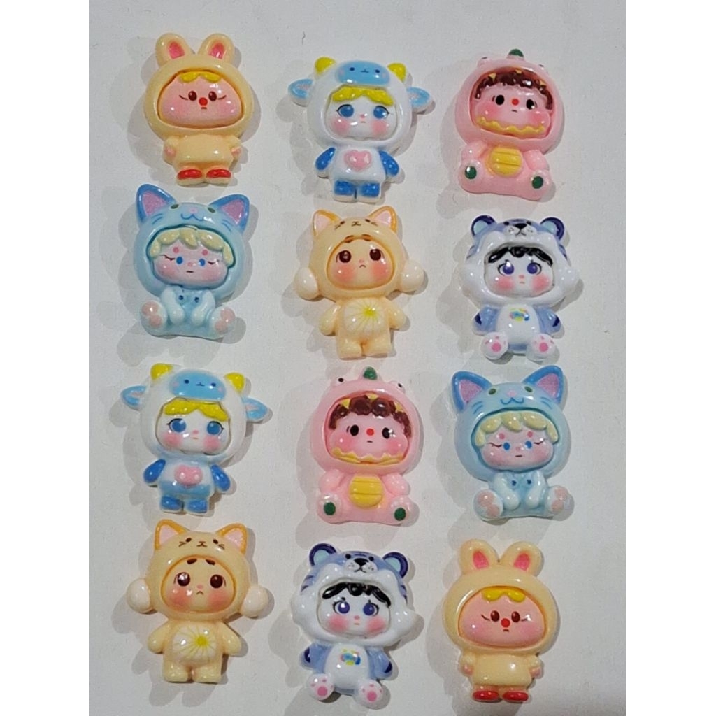 500pcs clay resin terbaru
