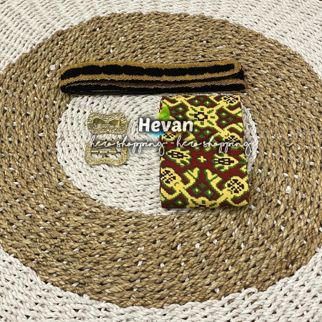 1 Set Sabuk Solo (Lontong + Kamus + Timang)