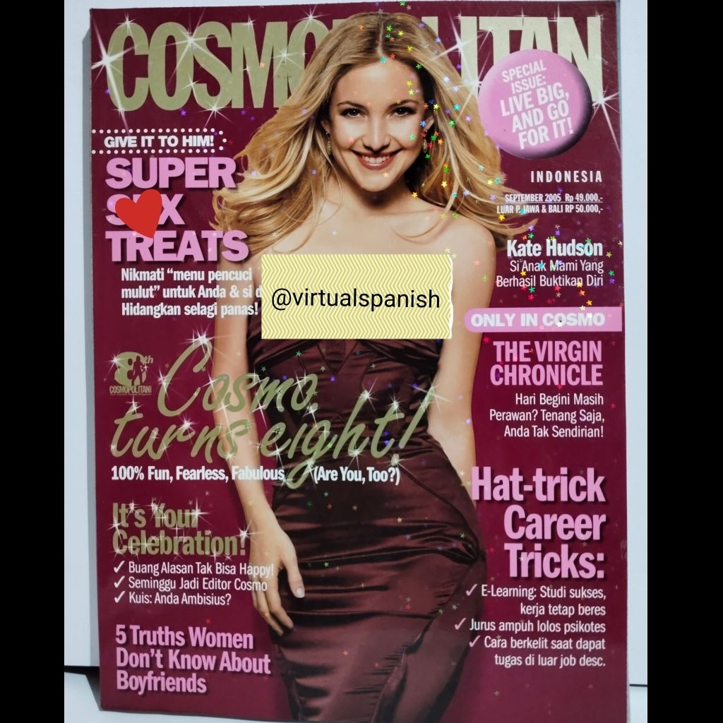 MAJALAH COSMOPOLITAN SEPTEMBER 2005