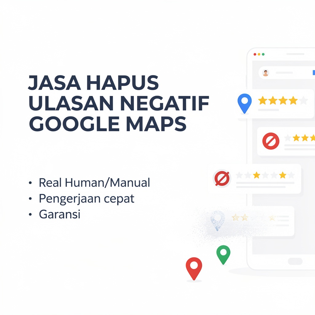Jasa Hapus Review Dan Ulasan Negatif Di Google Maps