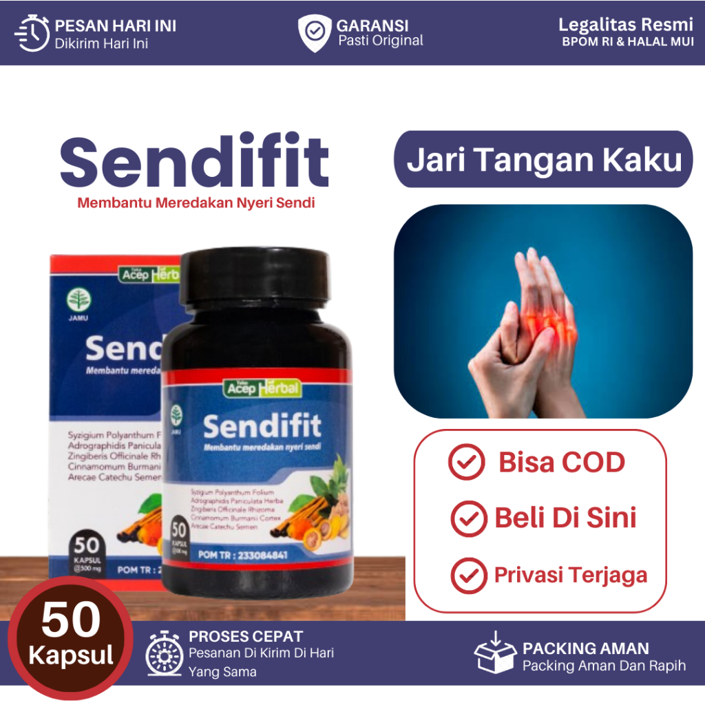 Obat Untuk Jari Tangan Kaku, Kesemutan, Jari Pelatuk, Jari Tangan Susah Digerakan, Trigger Finger, J