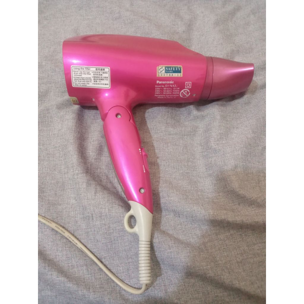 hairdryer panasonic preloved