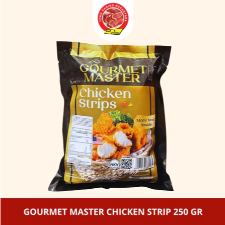 GOURMET MASTER Chicken Strip 250gr – Ayam Fillet Crispy, Gurih & Siap Goreng
