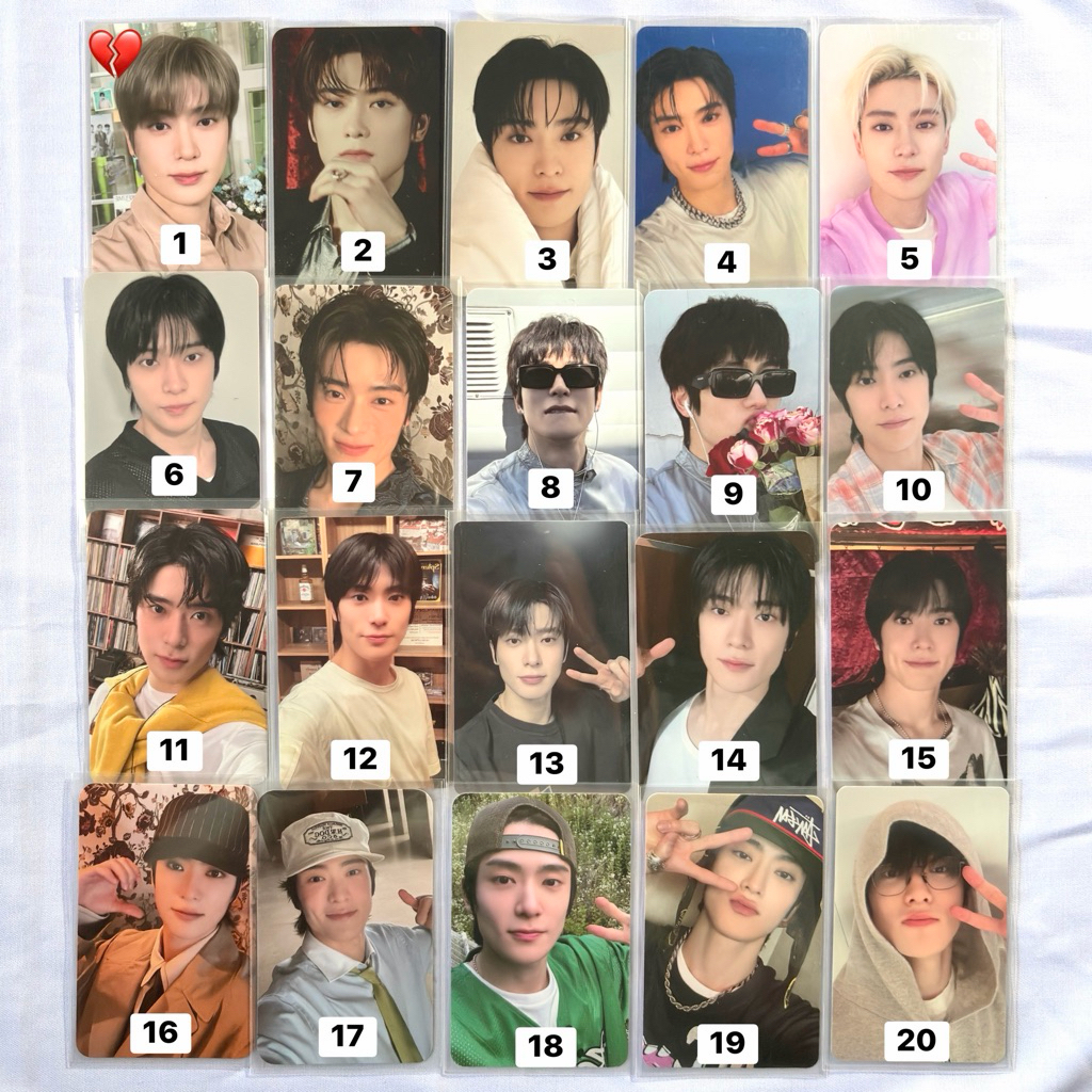 [BISA SPLITPAY] Photocard Official Jaehyun NCT Walk BTFM Solo Album J Interasia everline KMS Mumo Ja