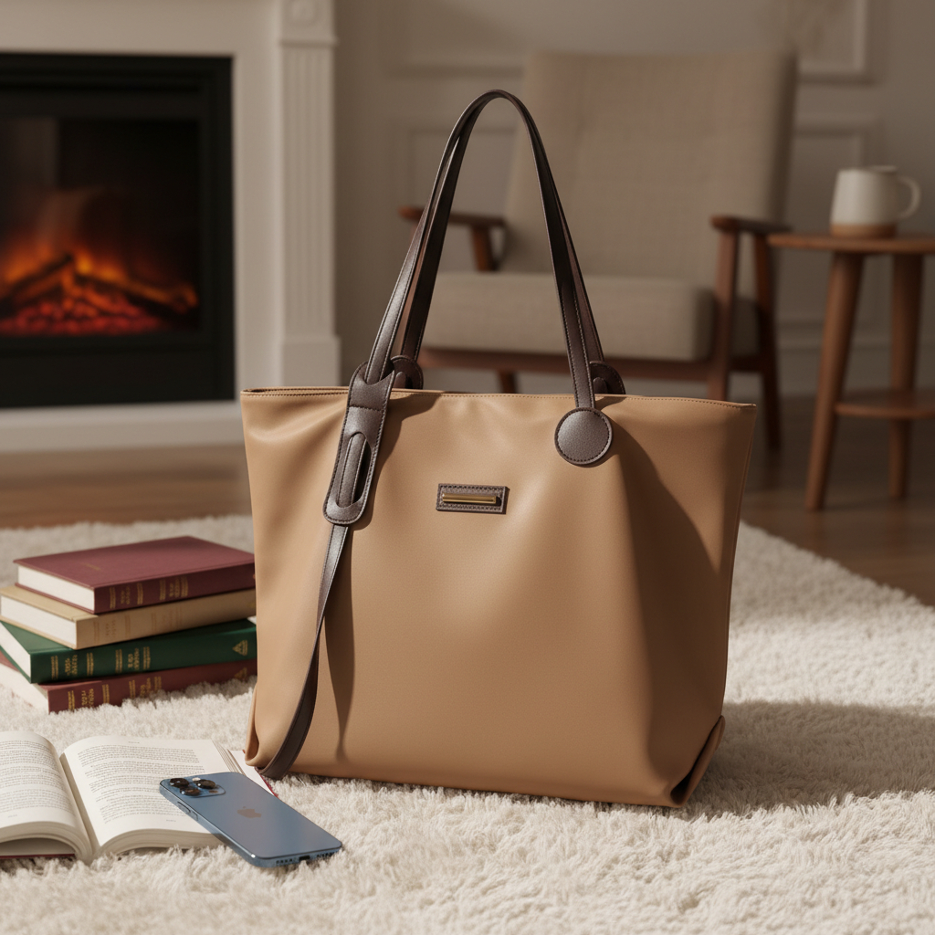 Fisgalery Tas Wanita Tas Tote Bag Hand Bag Totebag Cantik Buat Kuliah Tas Masuk Laptop 14 inc