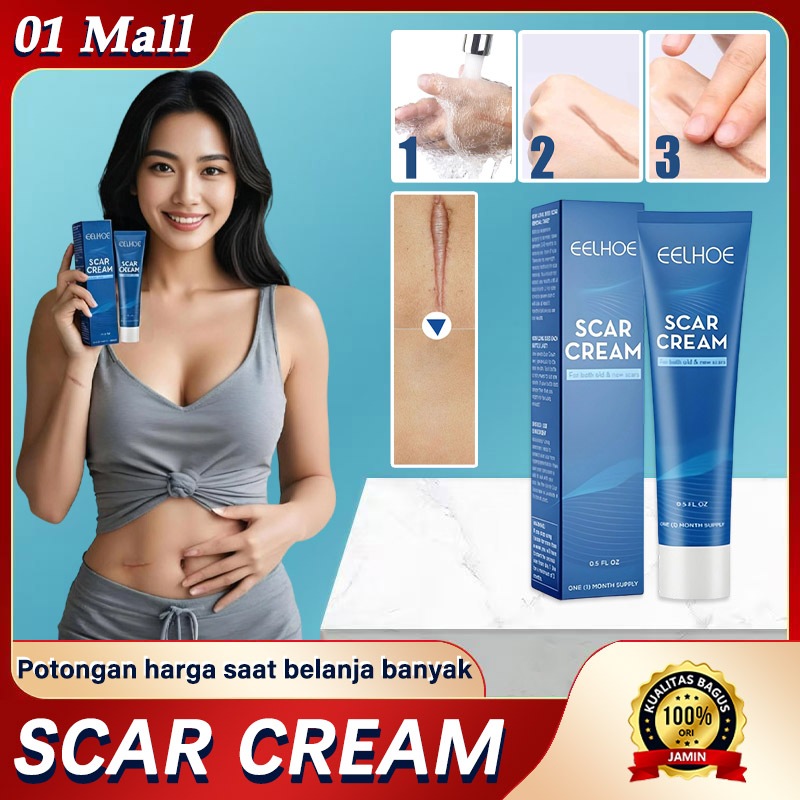 Salep Obat Penghilang Bekas Luka - Perawatan Kulit Alami, Efektif untuk Bekas Luka, Luka Bakar, dan 
