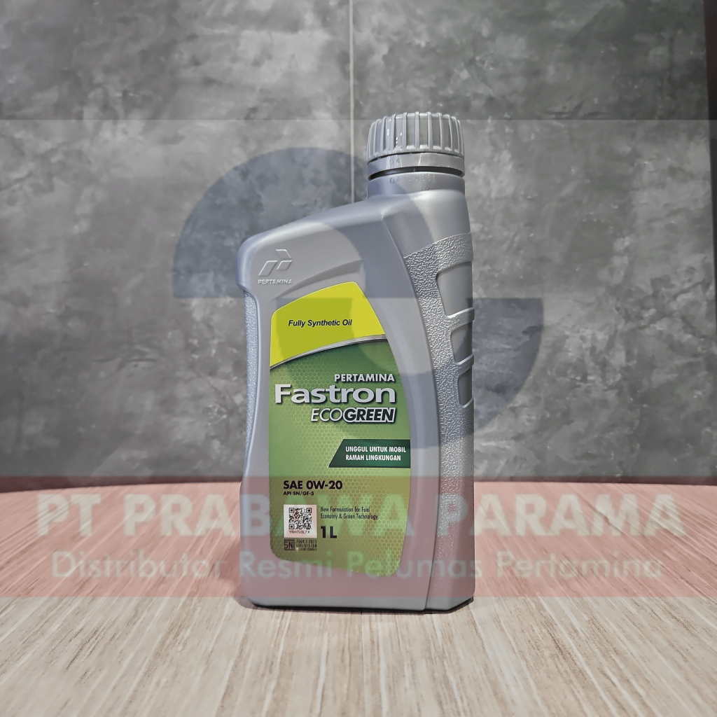 Pertamina Fastron EcoGreen LCGC 0w-20 1 Liter - Oli Mesin Mobil Original