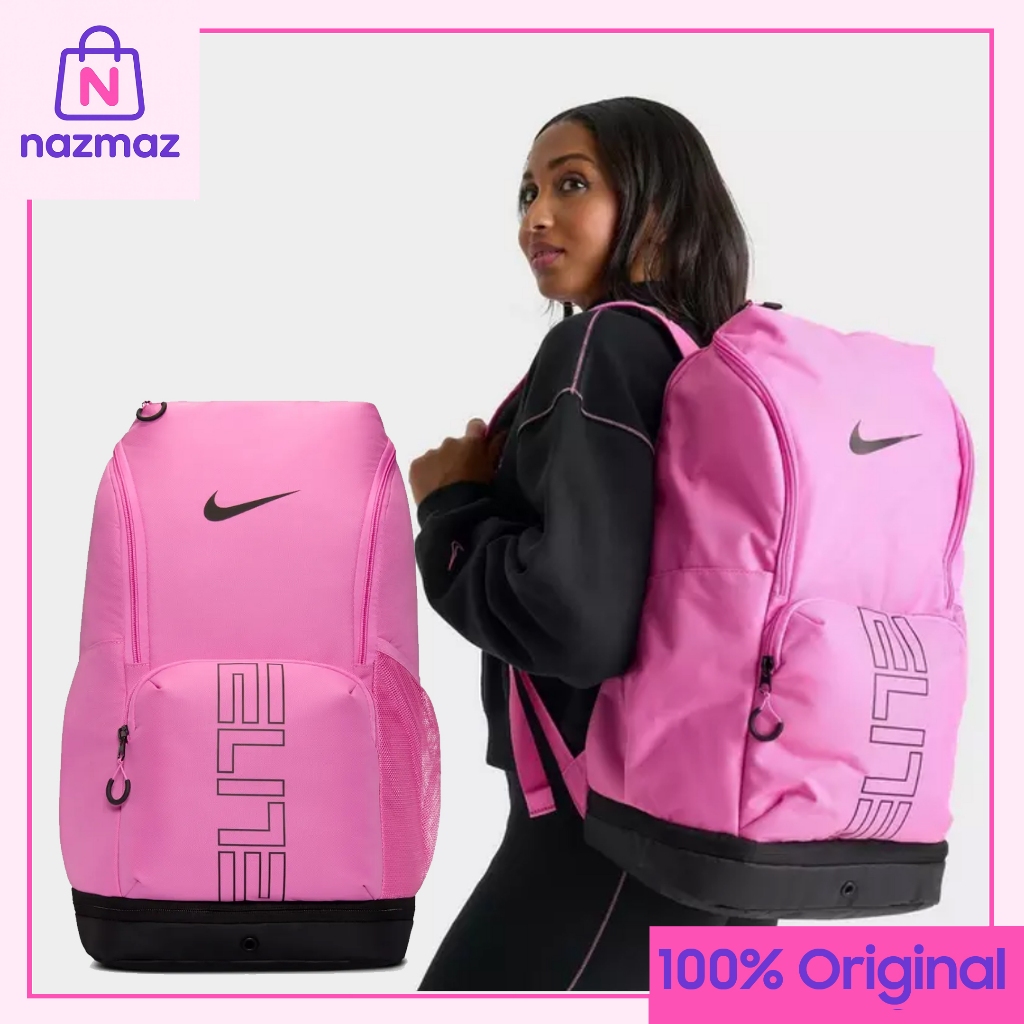 Tas Nike Varsity Hoops Elite Backpack 100% Authentic Playful PINK | Tas Olahraga | Tas Basket