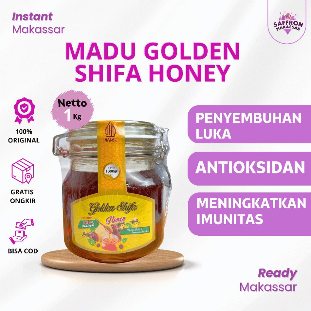 MADU GOLDEN SHIFA HONEY PREMIUM 1KG