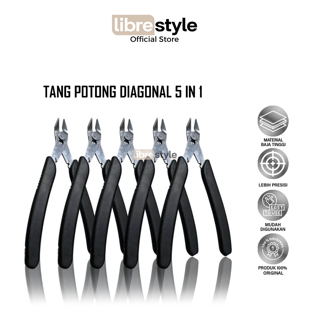 YCS TANG POTONG DIAGONAL 180 ORIGINAL - YCS DIAGONAL PLIERS - TANG POTONG KABEL - ALAT POTONG KABEL 