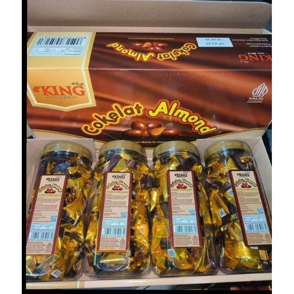 Coklat Almond D'King