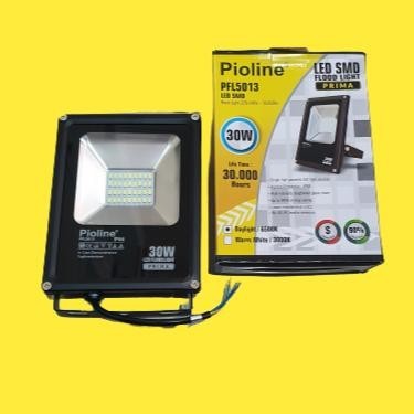 Pioline Lampu Sorot 30w PFL 5013 white / LED Flood Light Prima Pioline 30 Watt  PFL5013 DL putih