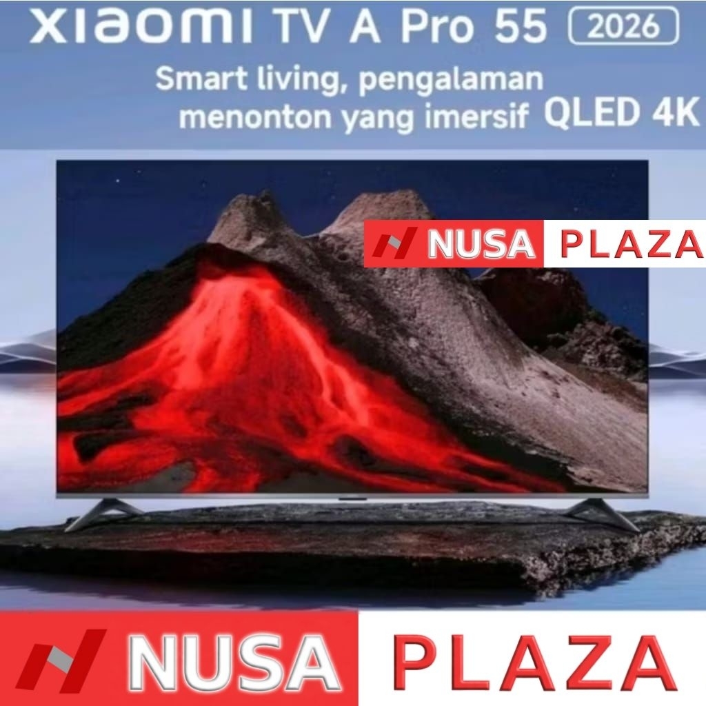 XIAOMI GOOGLE TV 55 inch QLED 4K 55 A PRO 2026 (KHUSUS MEDAN)