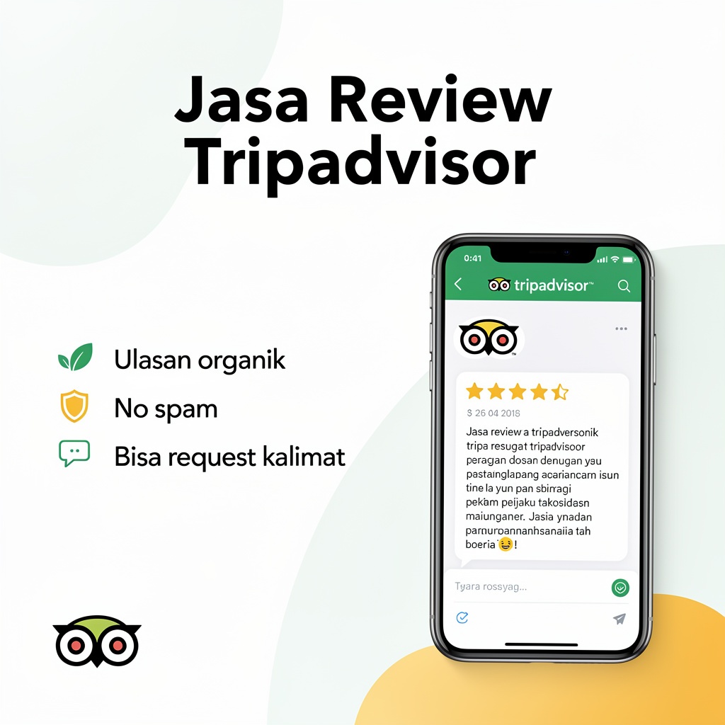 Jasa Rating & Review Tripadvisor | Real Human 100%