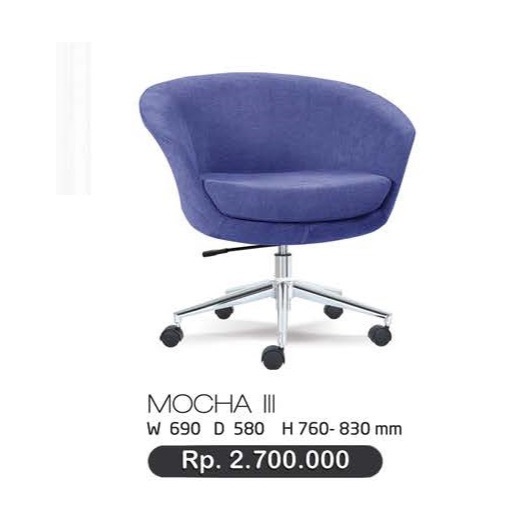 Kursi Tamu Sofa Single INDACHI MOCHA III Molek Furniture