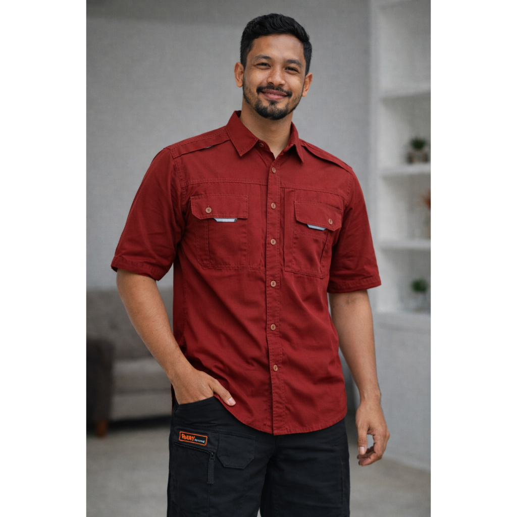 BAJU KEMEJA TACTICAL PRIA PENDEK, BAJU PDL PDH BAJU KEMEJA LAPANGAN BAJU KEMEJA TERBARU BAJU KEMEJA 