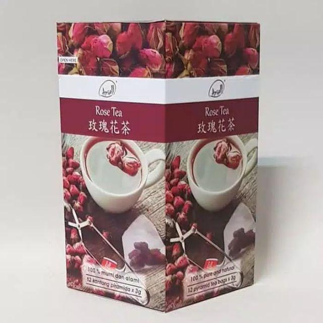 Ansell Rose Tea Teh Celup Isi 12 Tea Bags