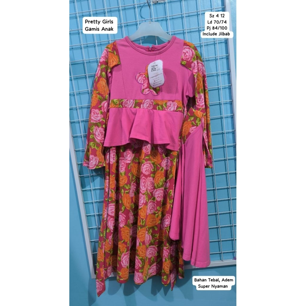 Gamis Pretty Girls Anak Bestseller