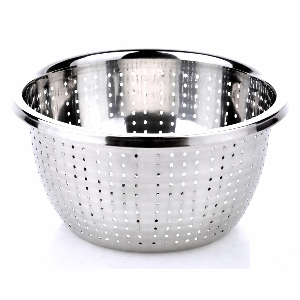 Bakul Nasi Stainless Steel Lubang