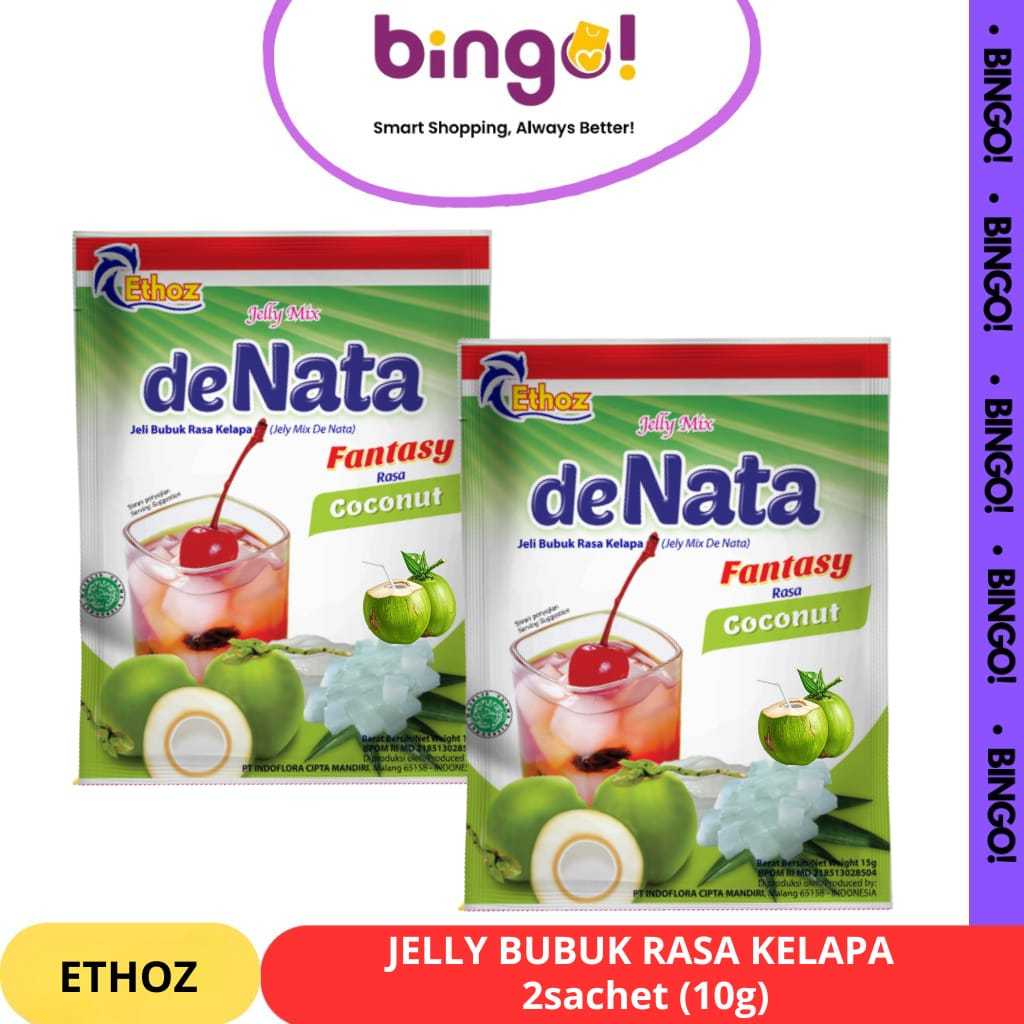 Ethoz DeNata / Jeli Bubuk Powder 10gr - 600ml (2pcs)
