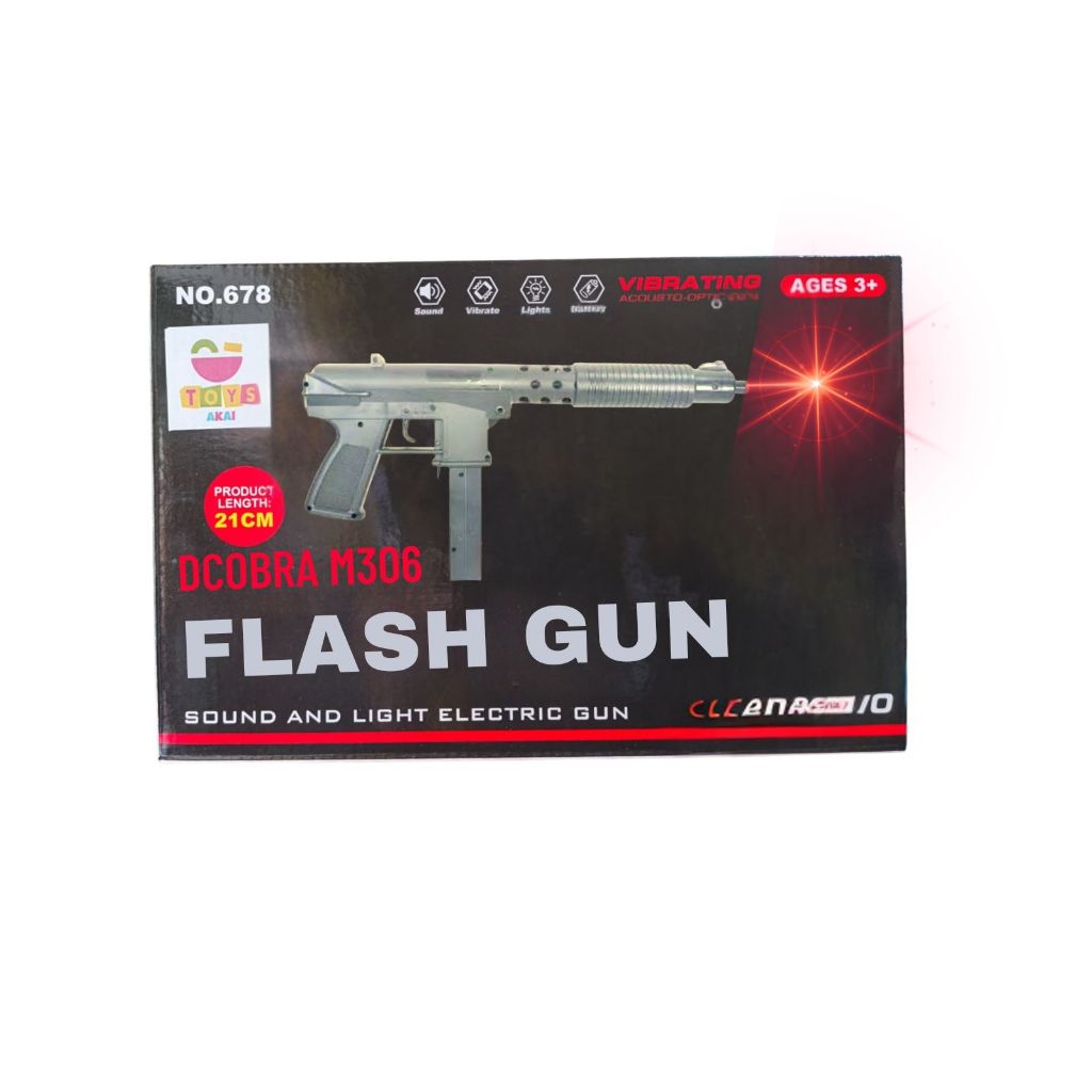 [COBRA M306] Tembakan Anak M306 Mainan Pistol Infrared GUN