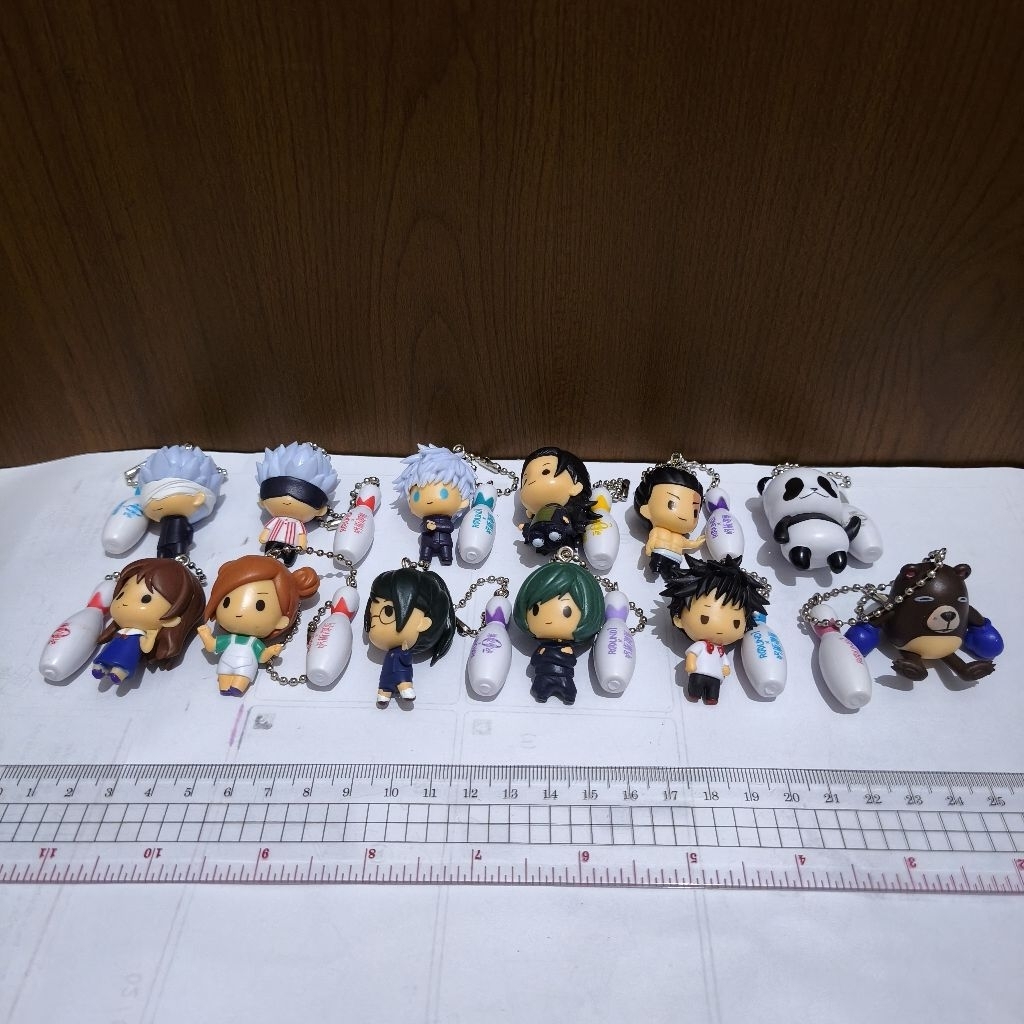 Jujutsu Kaisen X Round 1 Action Figure + Keychain Original Japan