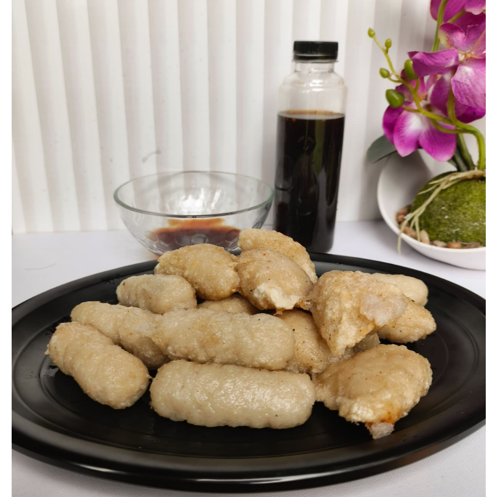 Pempek Frozen Pempek Palembang Lenjer Adaan Telur Kulit Ikan Ekor Kuning