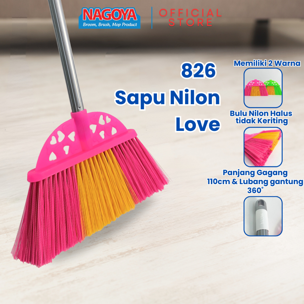 NAGOYA Sapu Nilon Love 826