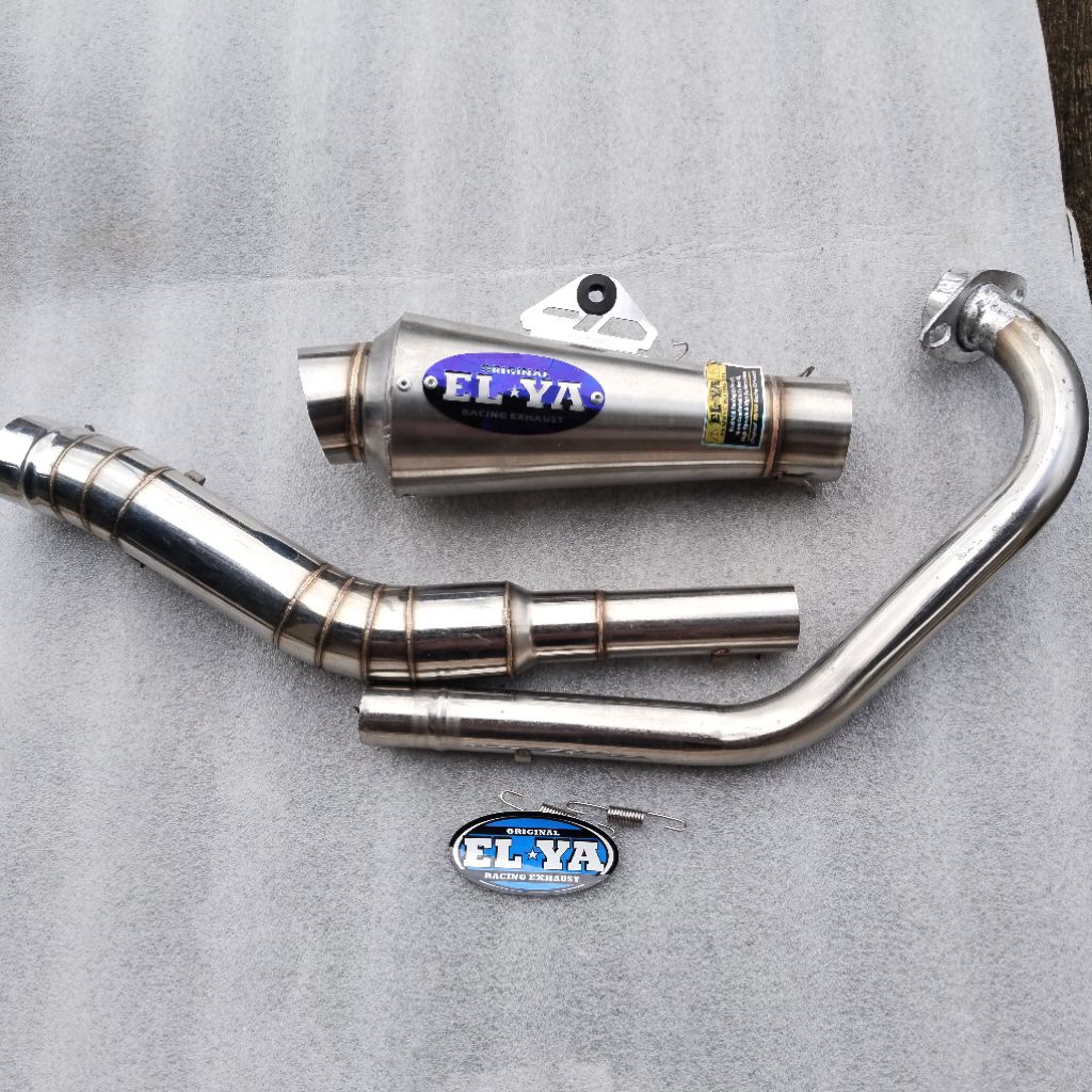 knalpot racing ELYA original fantera sarangan setengah dan full pnp satria Fu Vixion old new Sonic c