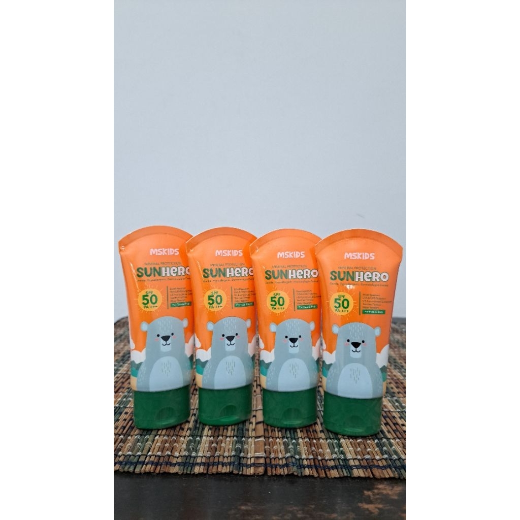 MSKids/MK Skin Sunscreen SPF 50 PA+++/ Sunscreen Kids/Sunscreen Anak/SUNHERO SPF 50 PA+++