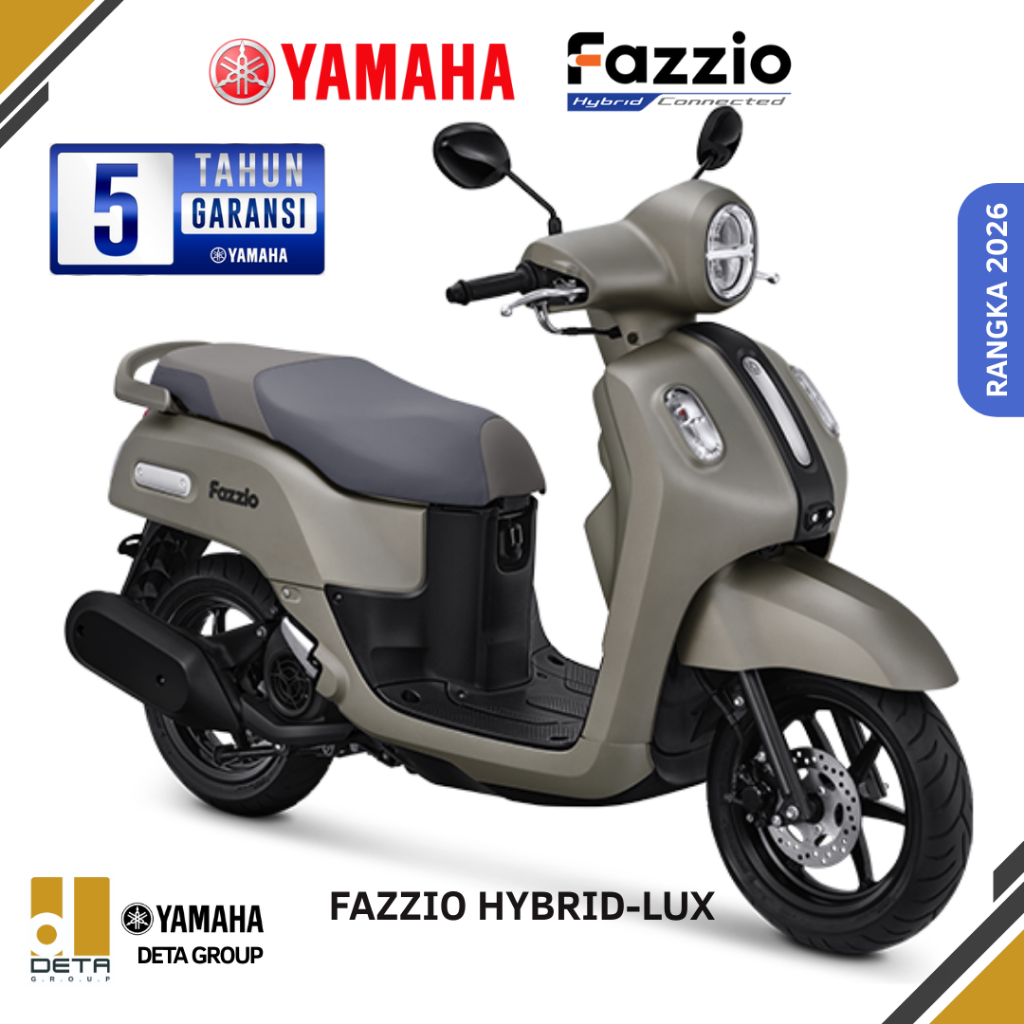 Sepeda Motor Yamaha Fazzio Hybrid-Lux