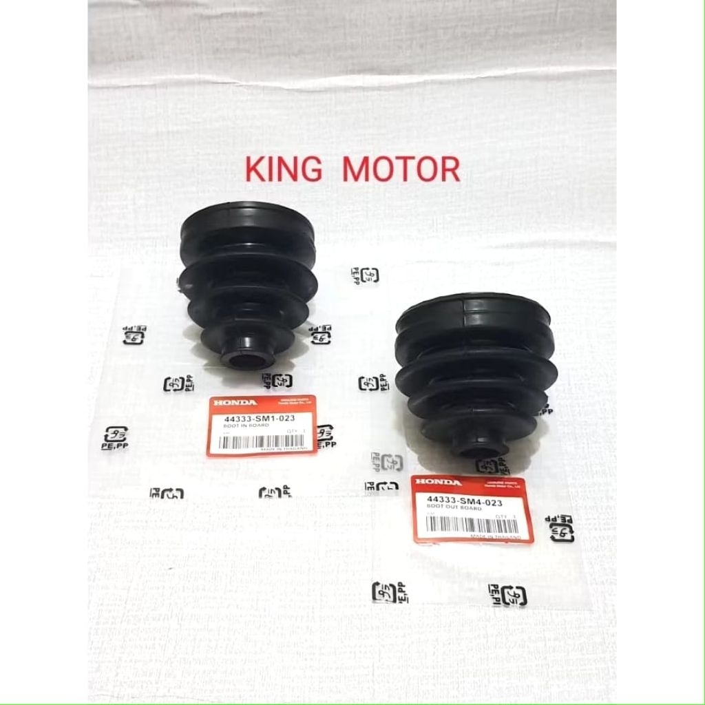 karet boot As roda dalam/CV joint Accord maestro Accord cielo 2pcs