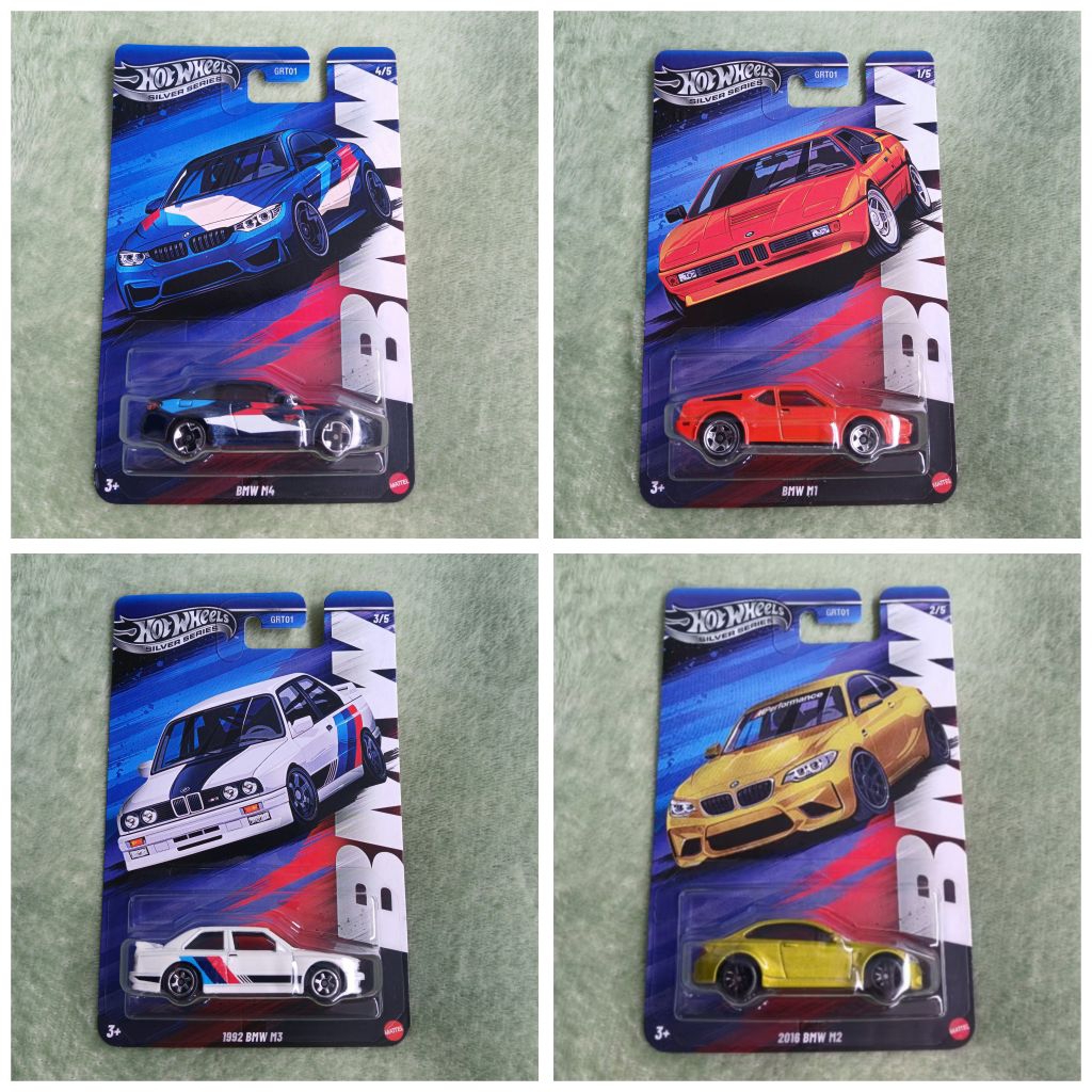 Hot Wheels BMW Silver Series