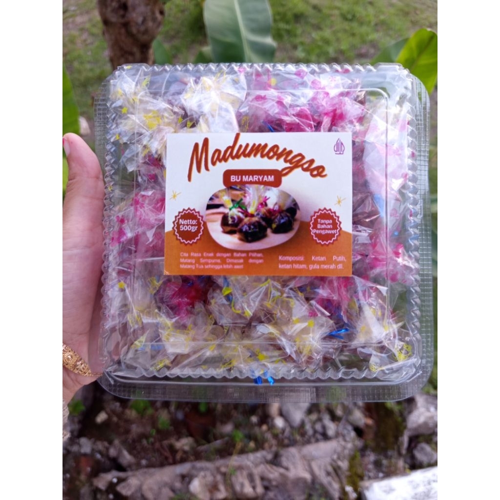 Madumongso 500gr Bu Maryam Khas Tulungagung Legit Tahan Lama