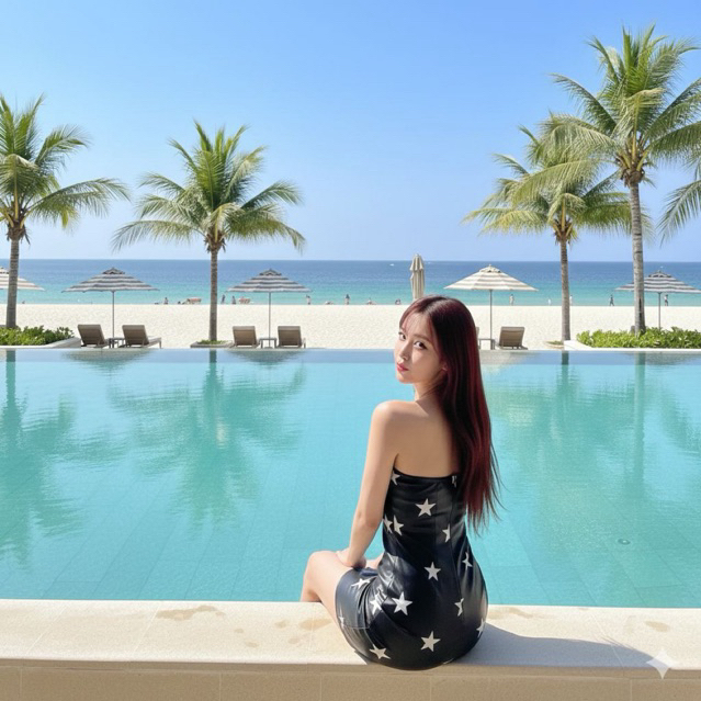 MINI DRESS KEMBEN BINTANG LATEX FASHION IMPORT