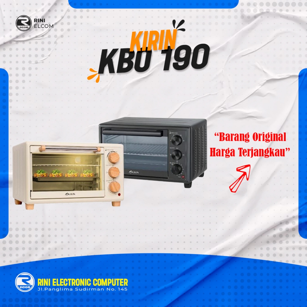 Oven Kirin KBO 190 KBO190 Oven Listrik