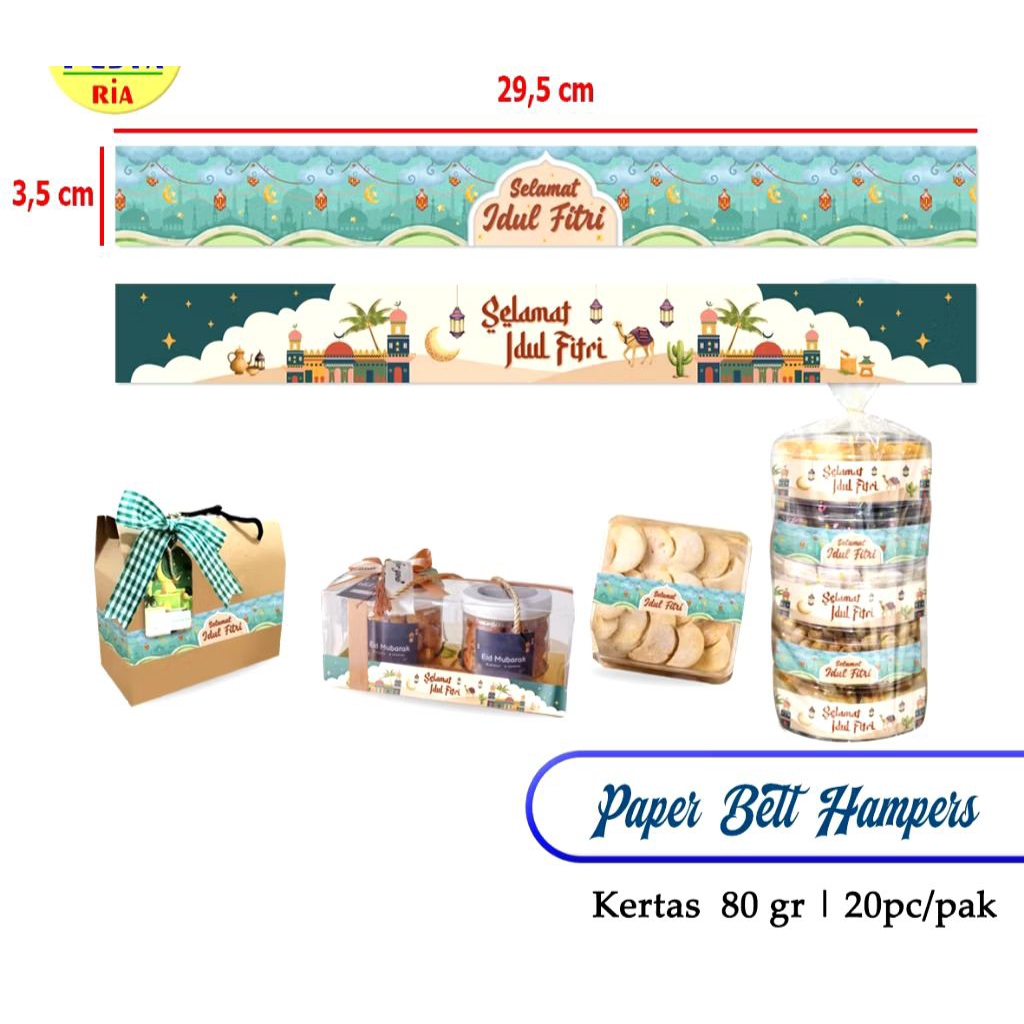 PAPER BELT HAMPERS LEBARAN/TOPLES