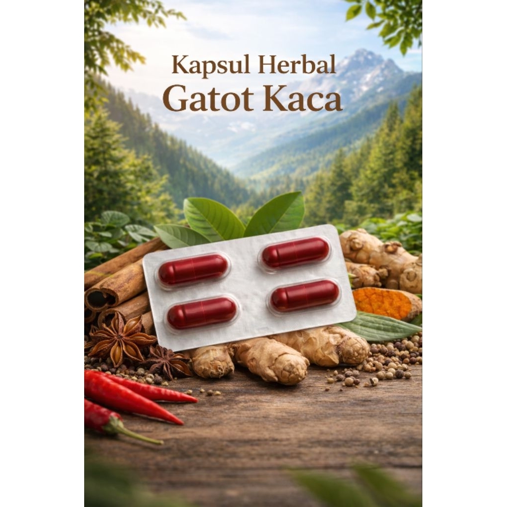 kapsul herbal gatot kaca